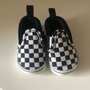Baby checkered vans